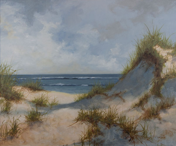 Struna Galleries of Brewster and Chatham, Cape Cod Paintings of New England and Cape Cod  - Cape Blues